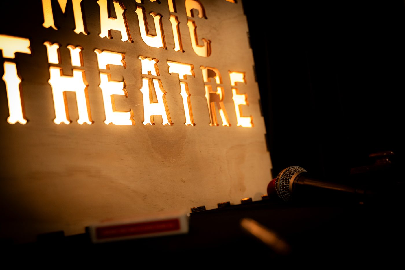 Theatre signage